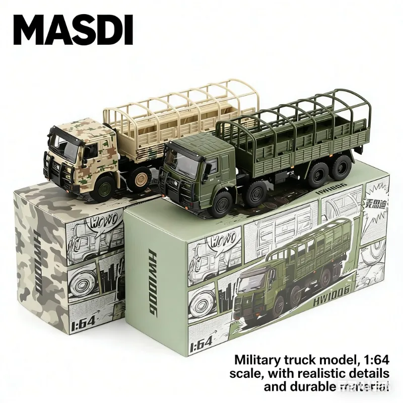 masdi-1-64-hongwo-camion-militare-da-trasporto-pesante-modellino-in-lega-pressofusa-articolo-da-collezione-per-adulti-giocattolo-per-ragazzi
