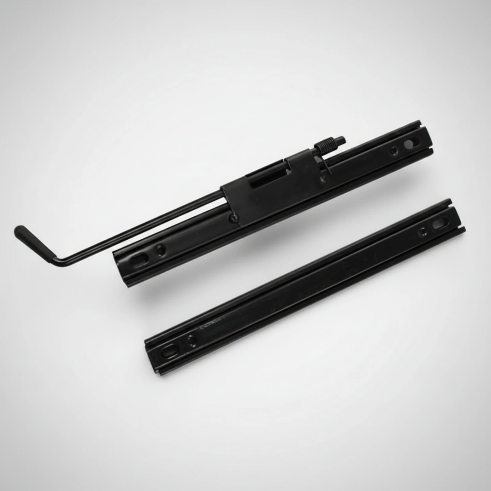 Seat Slide Rail Assembly Manual Seat Slider Track Assembly Hardware Adjustable Compact for DIYers, Electric Tricycles view 2
