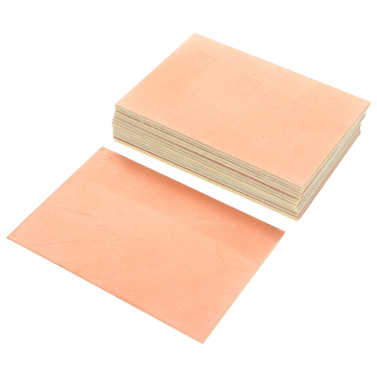 

15pcs Universal Circuit Single-Sided Pcb Board For Prototyping Soldering Electronic Projects Coated Copper Laminate Replacement