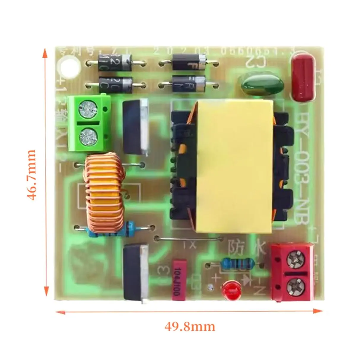 12V to 220V Step UP Power Module 120W DC-AC Boost Inverter Module Dual Channel Inverse Converter Booster Module