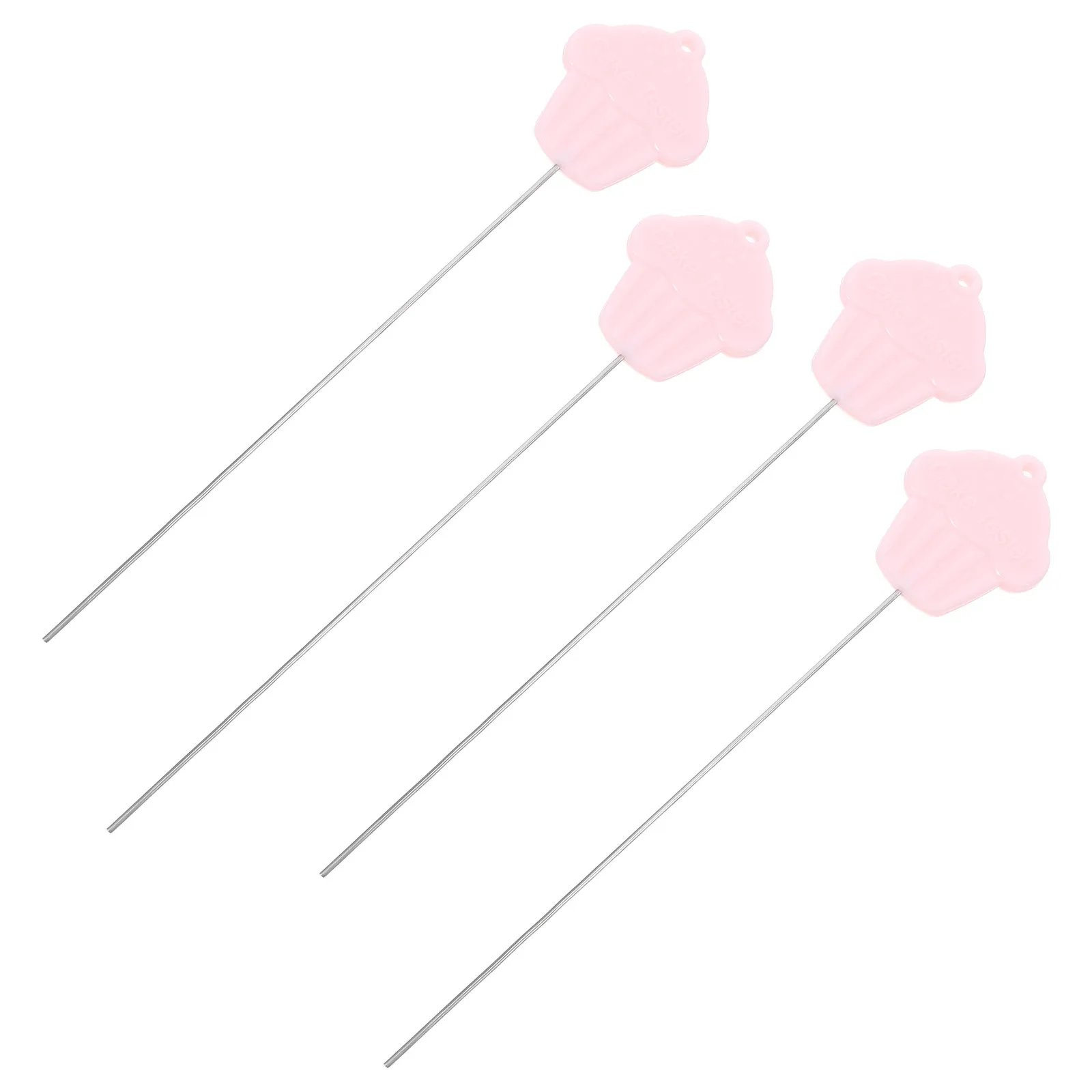 4Pcs Stainless Steel Cake testing needle、Baking tester、Cake probe Stick Reusable For For Cake Baking Baking Christmas Do
