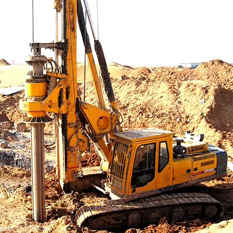 1500mm Diameter 56m Depth Rotary Drilling Rig Drill Rig Foundation Machine SR155 for Infrastructure Project Use