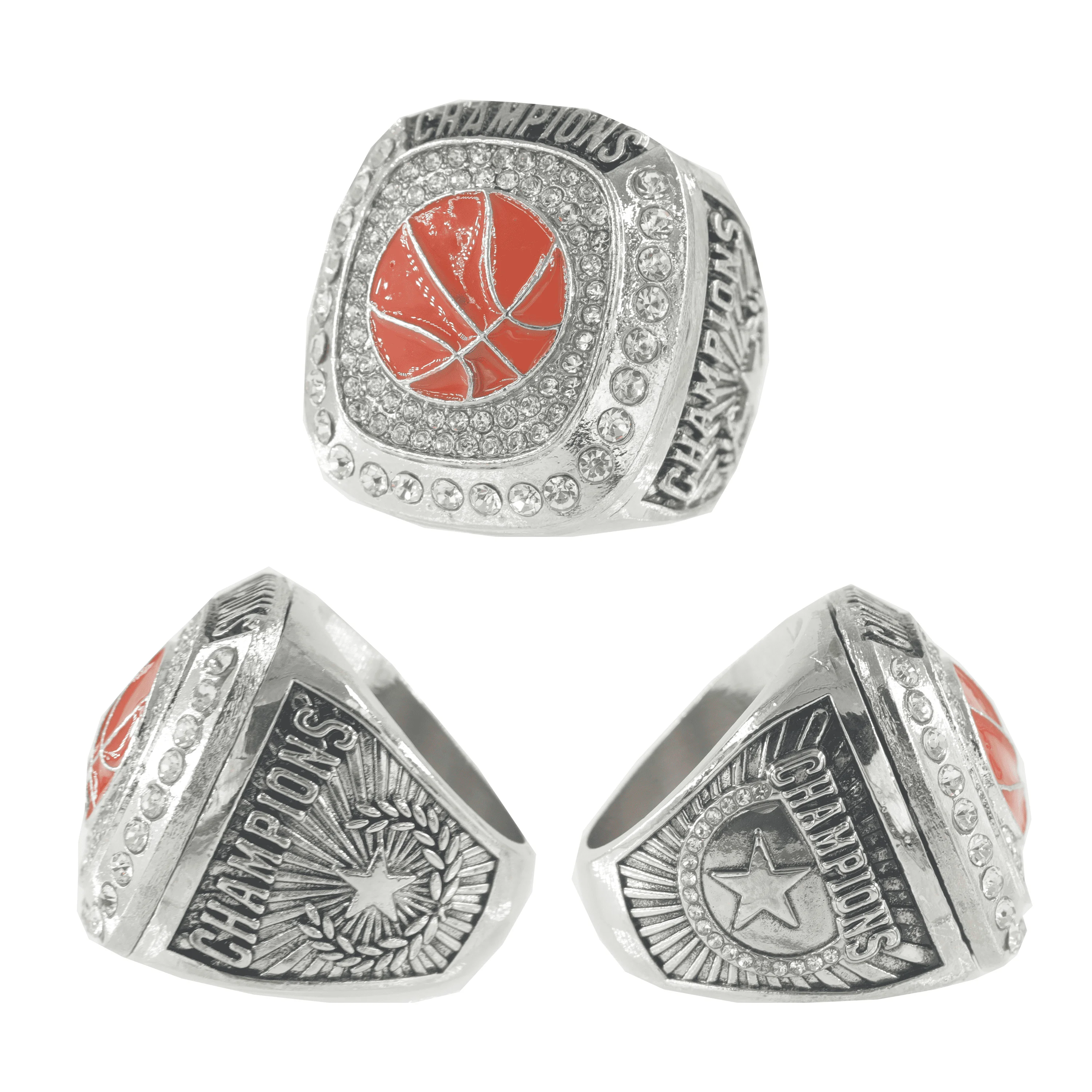 2024 Basketball Match School Company Club Competitions Universal Awards Individual Gift Champion Rings