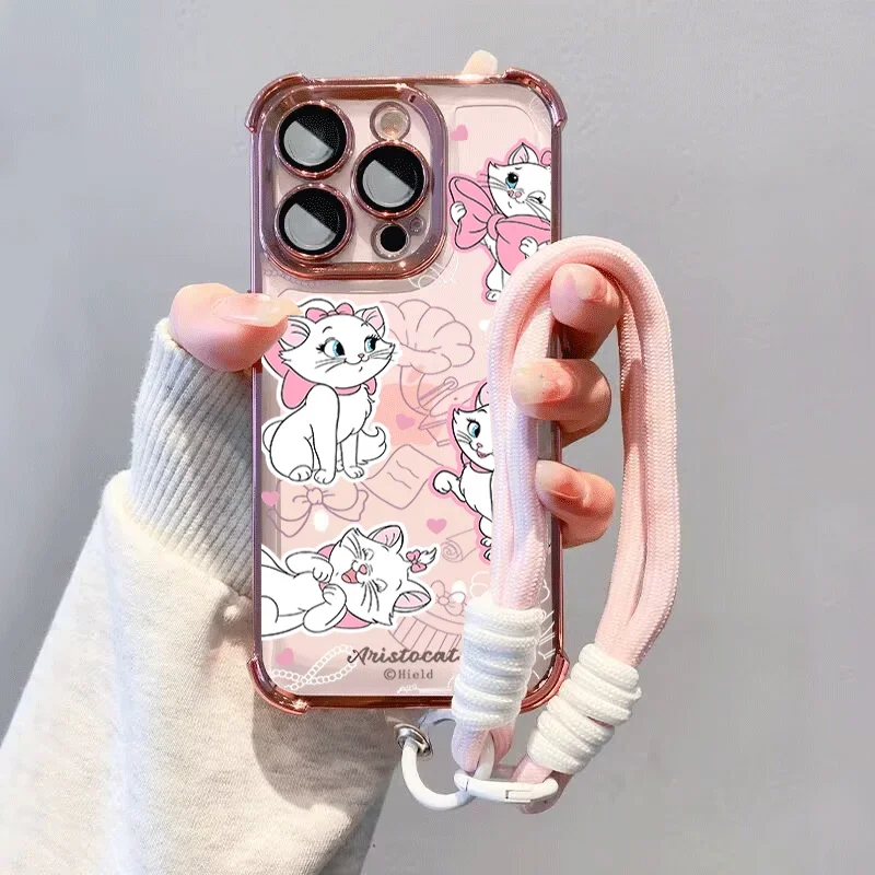 M-ماري القط اللوحة الوردي سلسلة الحال بالنسبة ممن لهم A2 A3 A5 A6 برو A5X A3X A16 A17 A38 A57 A15s A35 A16s A18 A60 A78 A98 A58 A79 غطاء #6