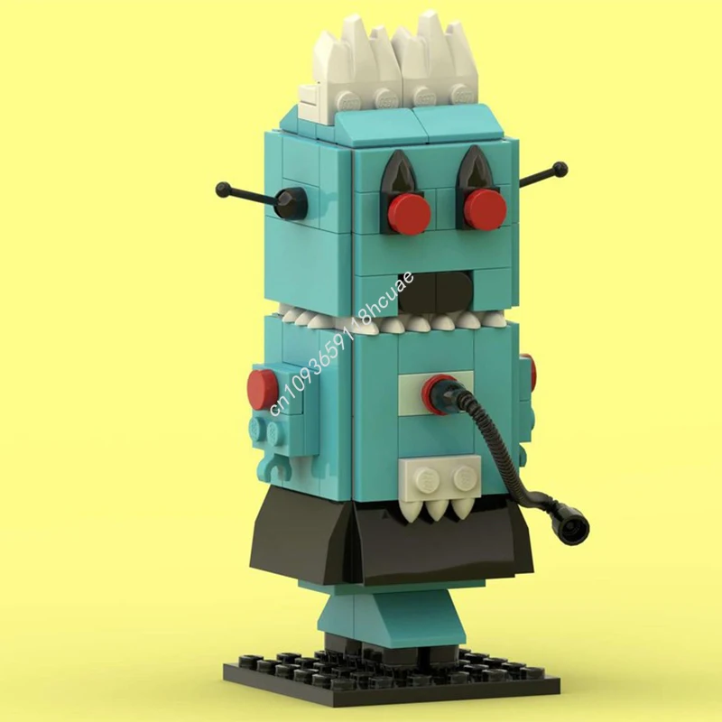 

137pcs MOC Rosie the Robot Jetsons Brickheadz Model Building blocks idea Birthday craft toys Modular Assemble Christmas gifts