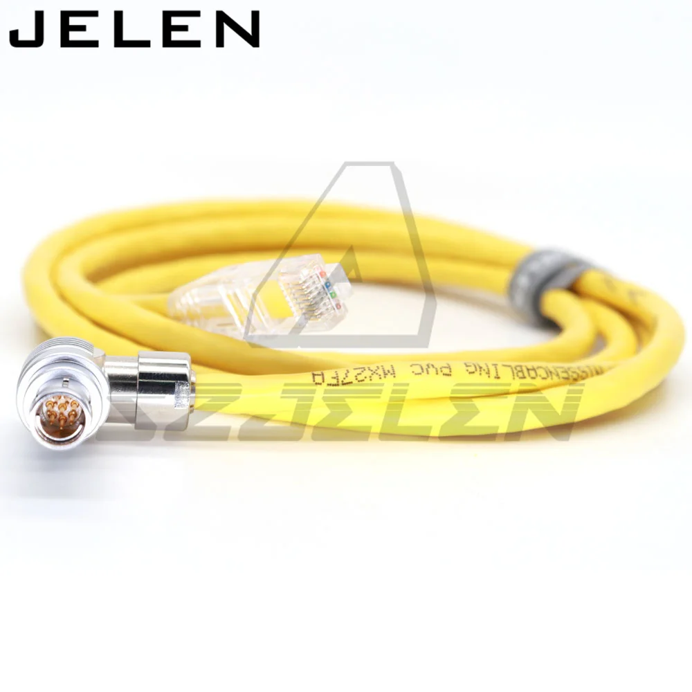 

FI 8 pin to RJ45 etheret for Phantom VEO 4k high-speed camera is connected to the computer to transfer the data cable