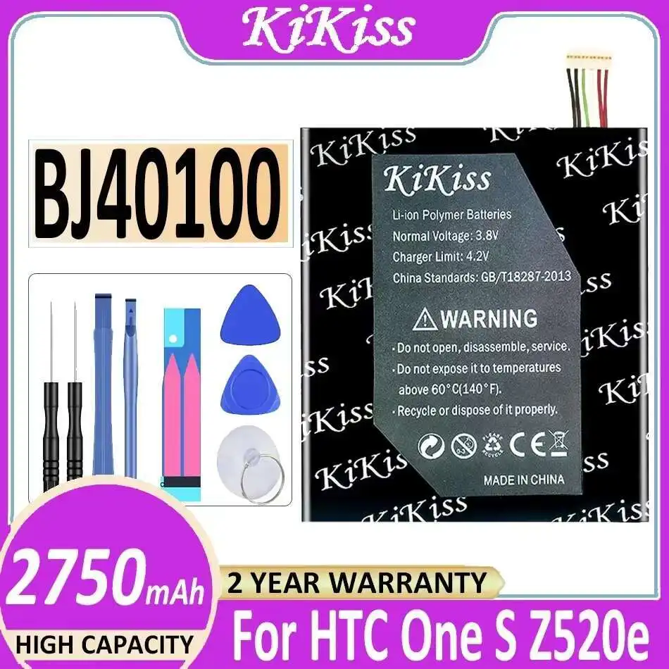 

For Htc One S Z520e Z560e G25 BJ40100 Mobile Phone Battery 2750Mah High Compatibility Durable