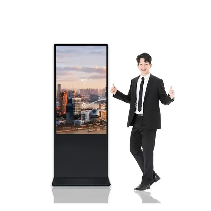 

55 Inch Touch Screen Vertical Lcd Panel Stand Advertising Display Led Advertising Machine Full hd Big Advertising Screen