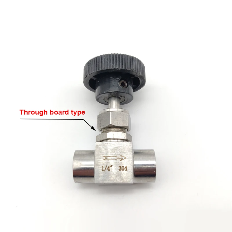 304 Stainless steel female thread needle valve 1/8