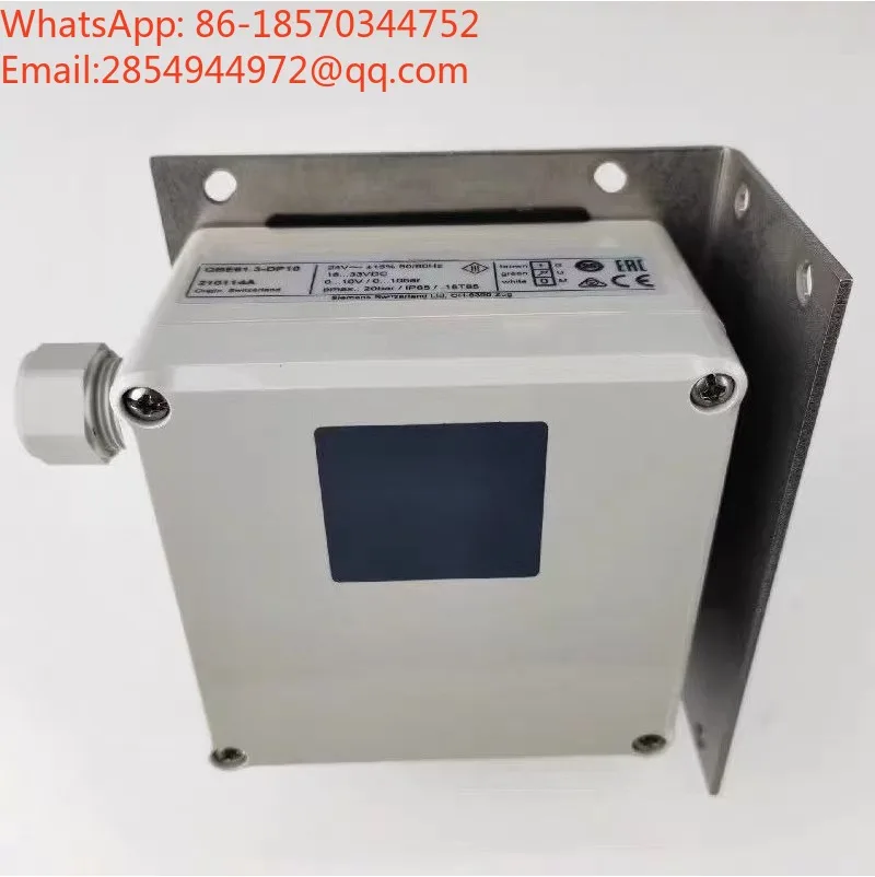 QBE61.3-DP10 Water Pressure Differential Sensor, Liquid Gas Differential Pressure Transmitter for Water Pipes