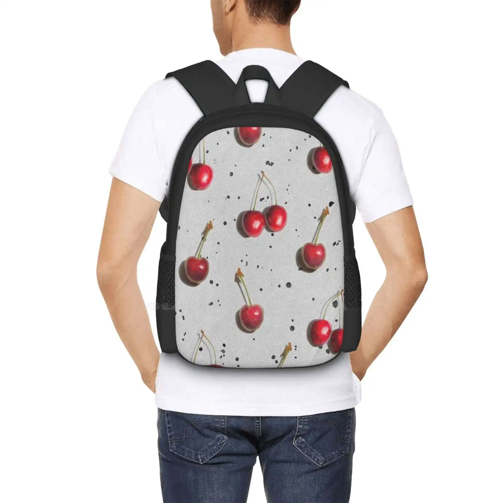 Fruit 1 Backpack For Student School Laptop Travel Bag