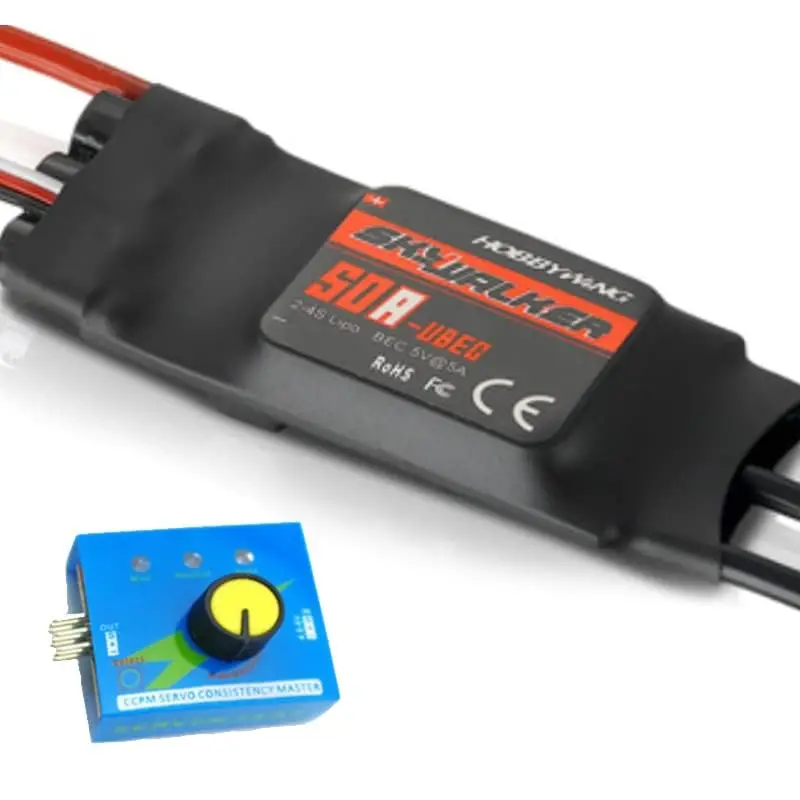 12V Max 50A ESC Drive Controller Max 600W for Car Electric Turbine Power Turbo Charger Tan Boost Air Intake Fan