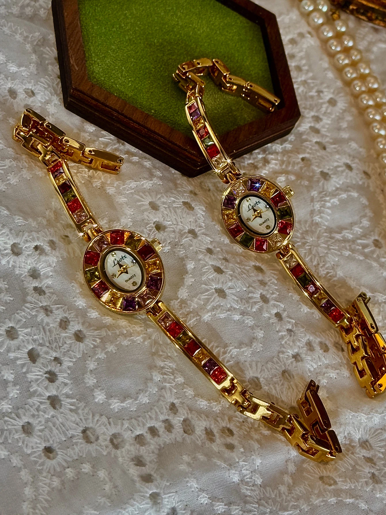 1pc French Style Vintage Niche High-End Fashion Waterproof Luxury Watch, Small and Exquisite. Elegant and Stylish Women's Watche