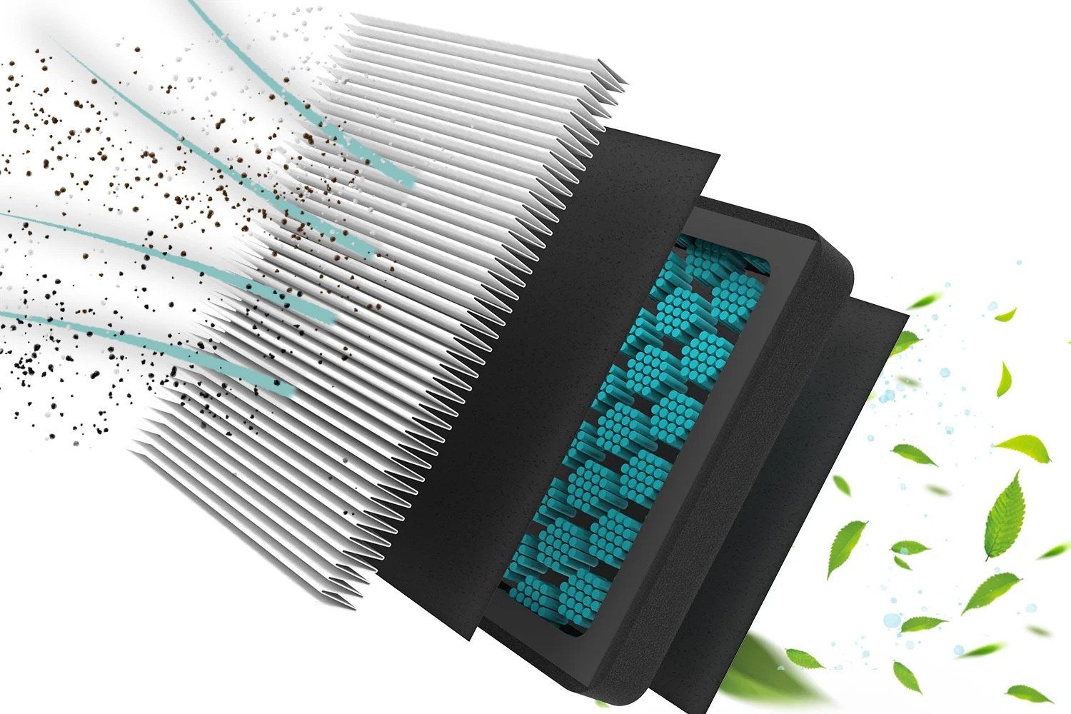 Für Bambu Lab HEPA 13 + Aktivkohle-Kombi-Luftfilter Ultra für P2S/X2D Externer Abluftventilator 3D-Drucker OEM-Ersatz – Detail 4