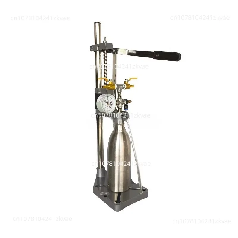 Homebrew Beer Pressure Filler Defoaming Bottling Equipment Glass Bottle Manual Filling