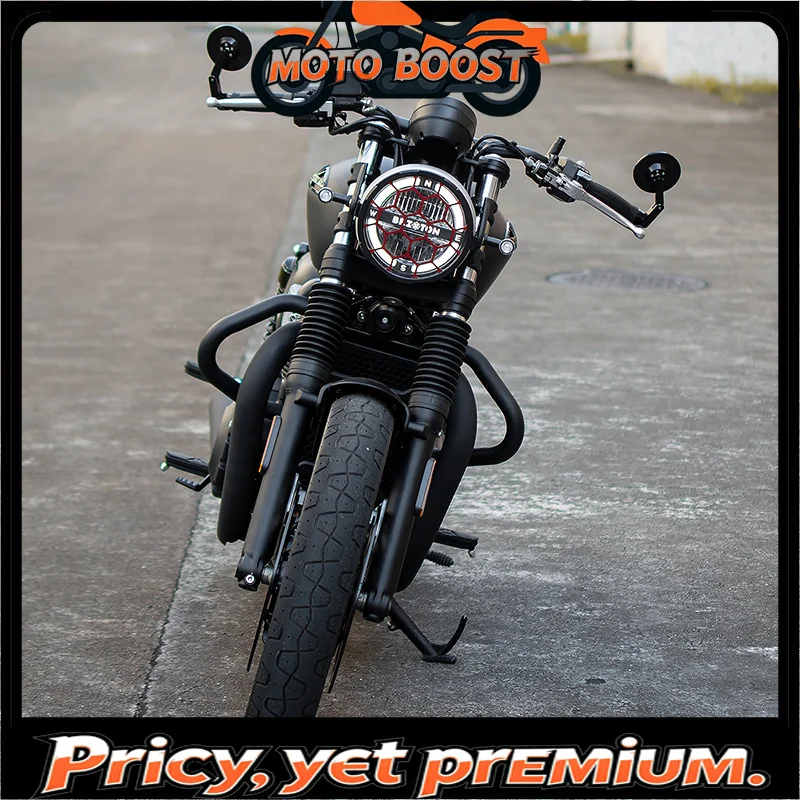 

【Premium quality】Adjustable CNC Aluminum Handlebar and Bar End Mirror Customized For Brixton Cromwell 1200