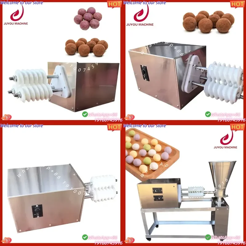 CE Certificate JUYOU Dough Ball Making Machine Dough Rounder Divider Rounding Machine Sesame Coconut Balls Forming Machine