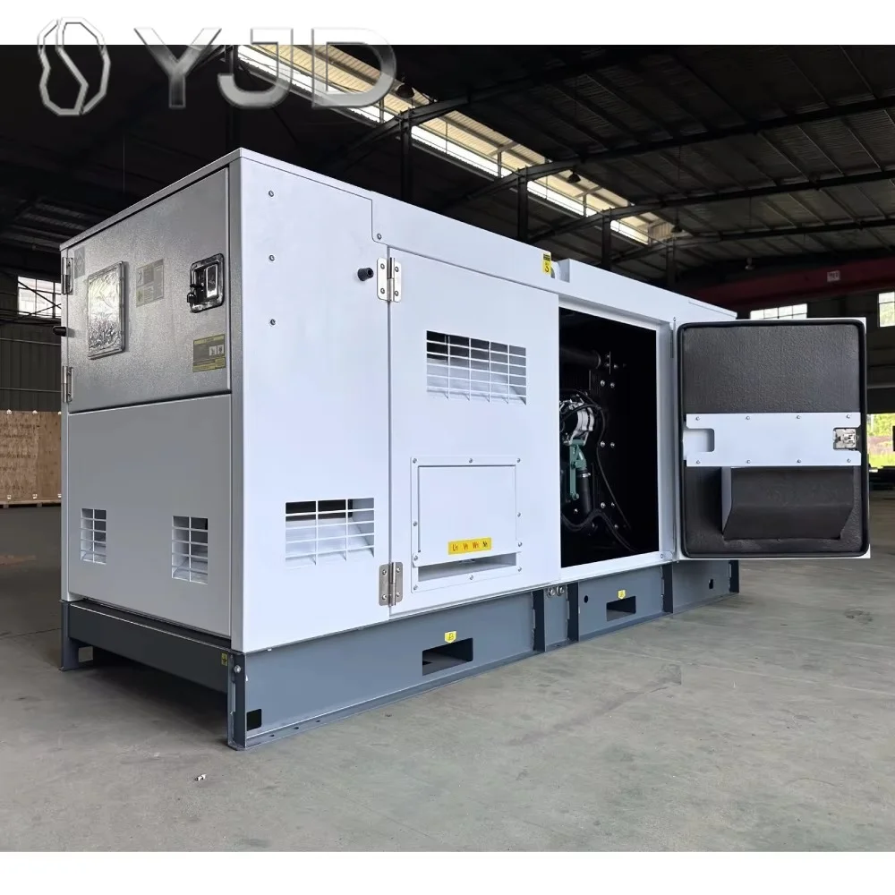 40 kW 60kVA 65 KVA FAW Engine Silent Type Compact Industrial 50/60 Hz Diesel Generator Set Remote Start Open Frame Auto