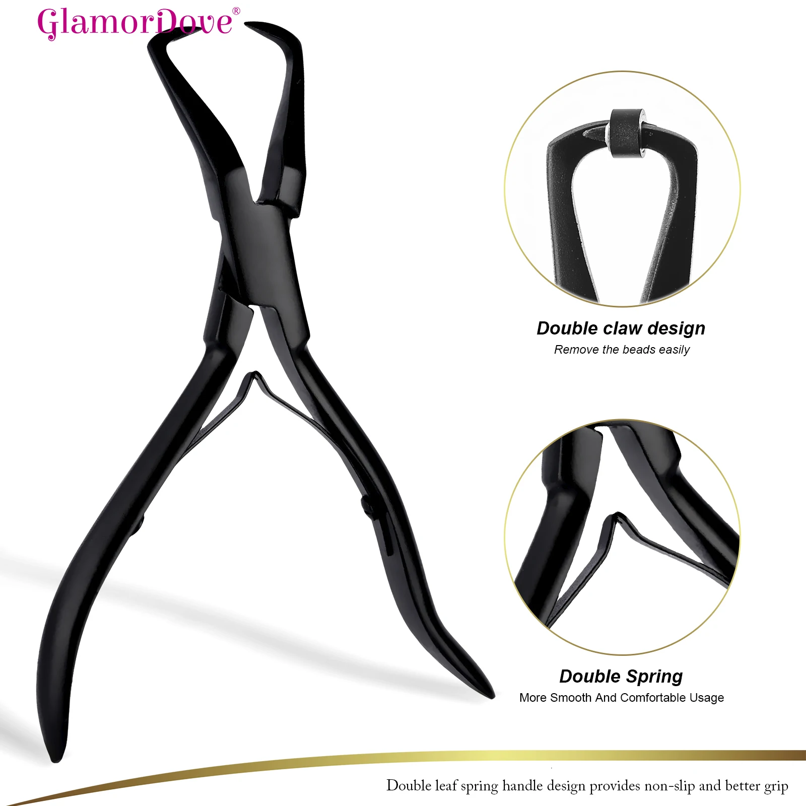 Hair Extension Plier set Micro Ring Application Pliers Micro Beads Closer Opener Plier Hair Loop Tool Sewing Scissors