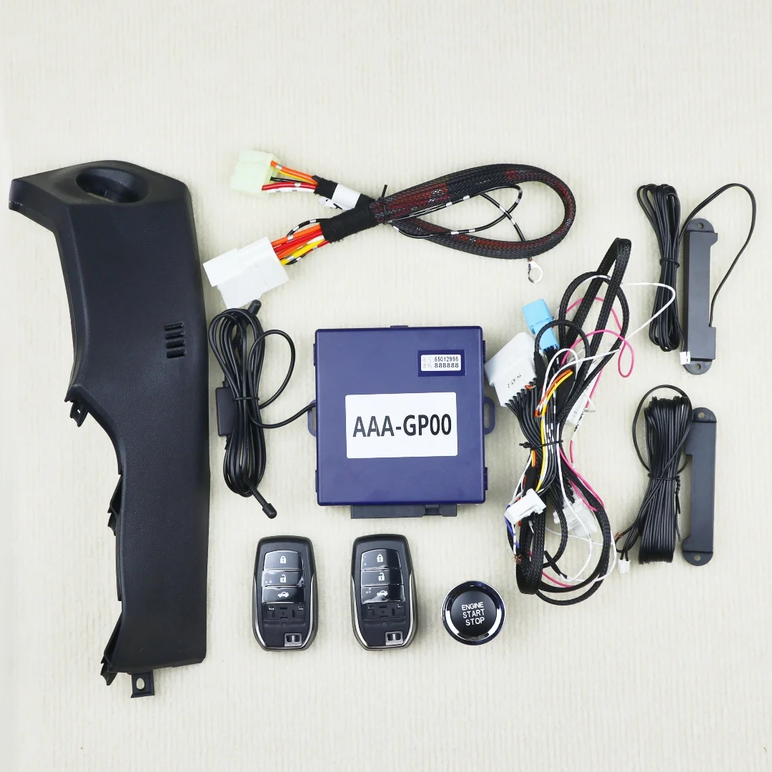 

Upgrade Passive Keyless Entry For Toyota 2019-22 RAV4 Keyless Go,Convert Car To Push Start Ignition Kit Remote Car Starter