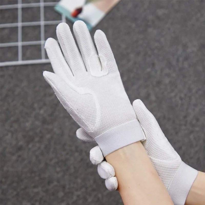 Equestrian Supplies Children's Equestrian Gloves, Silicone Anti-Wear Riding Gloves Men's Knight Gloves Women's, Riding Equipment