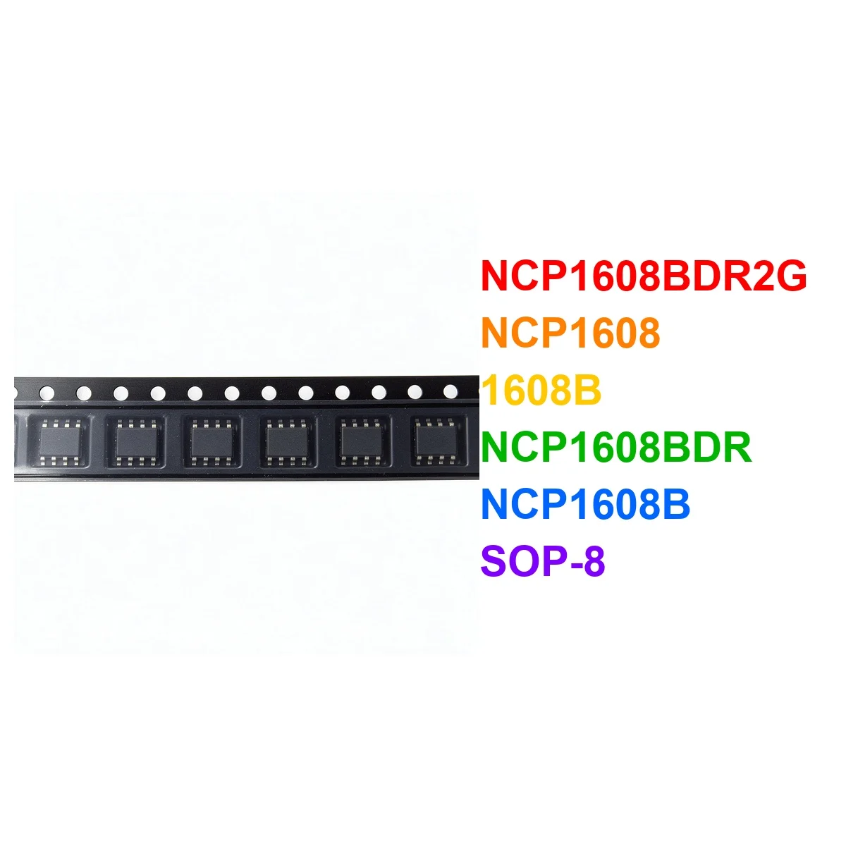 (10piece) NCP1608BDR2G NCP1608 1608B NCP1608BDR NCP1608B SOP-8 Chipset