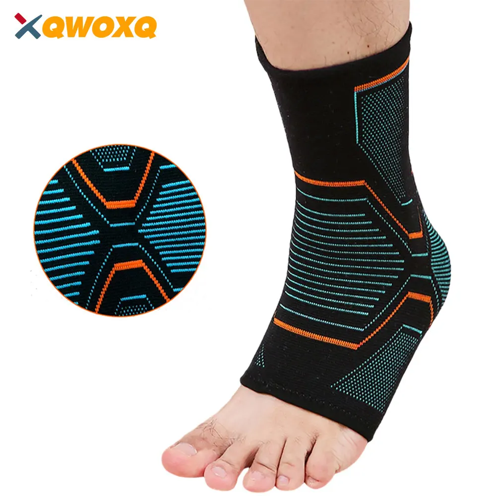 

1 PCS Sports Ankle Brace Compression Support Sleeves Elastic Breathable for Injury Recovery Joint Pain Basket Foot Sport Socks