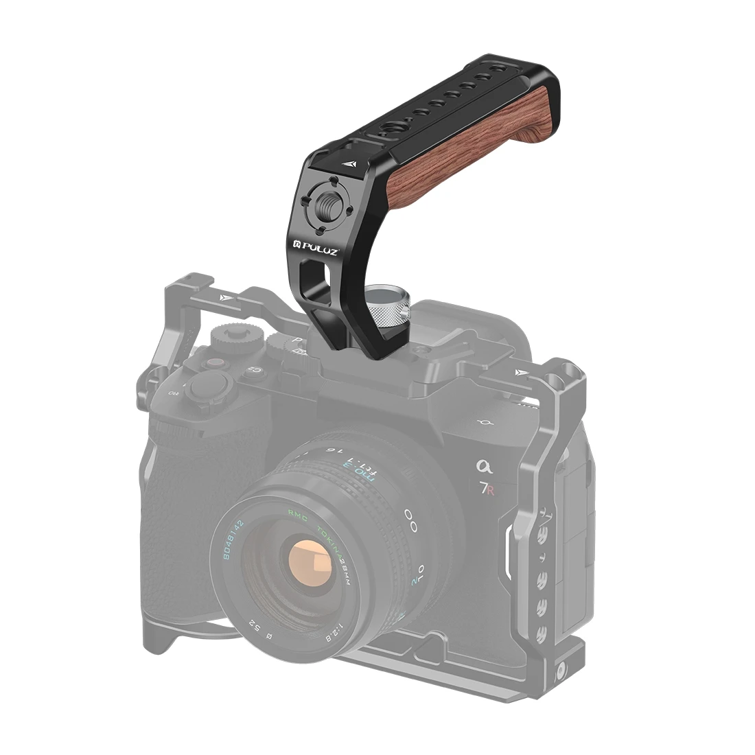 PULUZ Video Camera Cage For Sony ILME-FX30 / FX3 for Sony Camera Metal Cage Stabilizer Rig with NOTA Slider