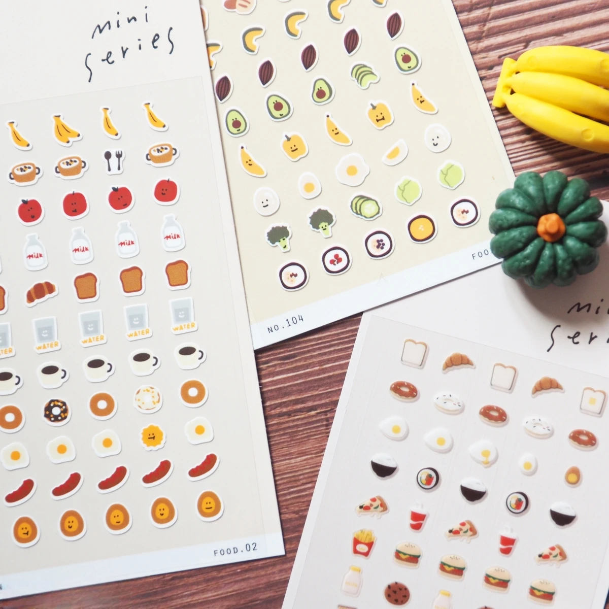 Koreanische Import Suatelier Mini Frühstück Obst Milch Sushi Lebensmittel Aufkleber Scrapbooking Diy Journaling Tagebuch Schreibwaren Aufkleber Geschenk