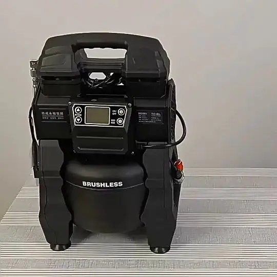 

Бесшумный безмасляный воздушный компрессор 220 В, бесщеточный инверторный воздушный компрессор, деревообрабатывающий распылитель, воздушный насос высокого давления