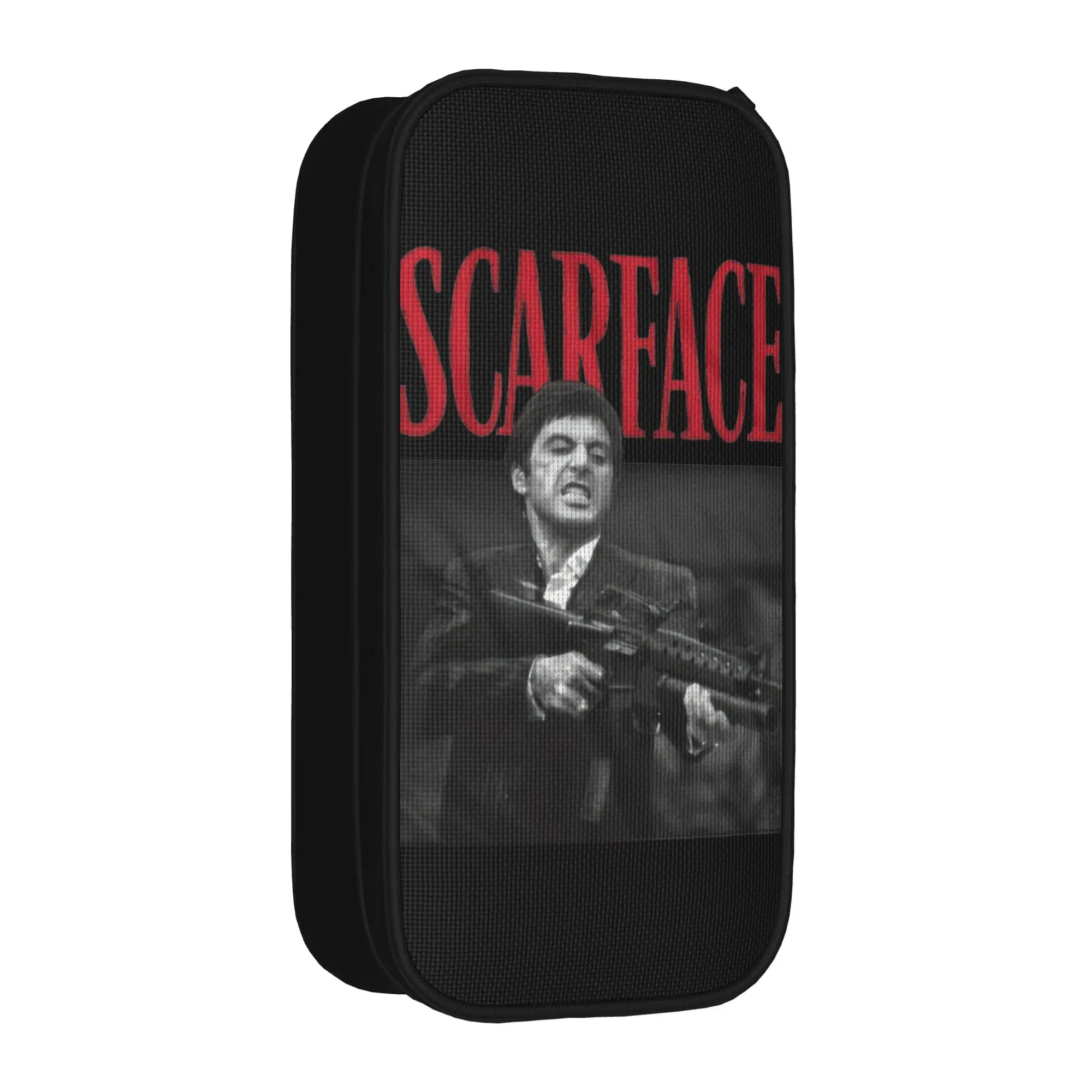 Creative Scarface Movie Tony Montana  Pencil Cases  Pencilcases Pen for Student Large Bag School Supplies Zipper Stationery
