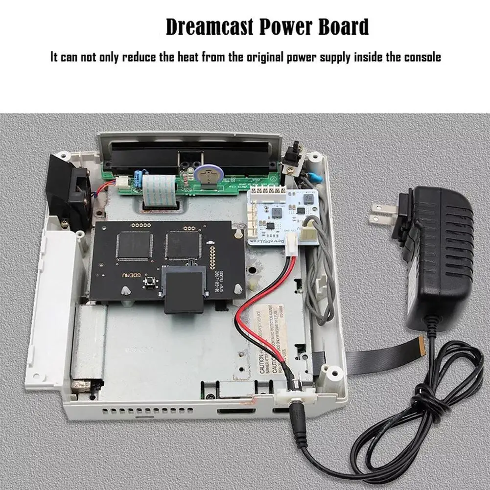 

All Plugs Are Suitable For SEGA DreamCast Game Console Rev2.0 Dream PSU 12V Power Supply Board For Dream PSU Replacement Parts