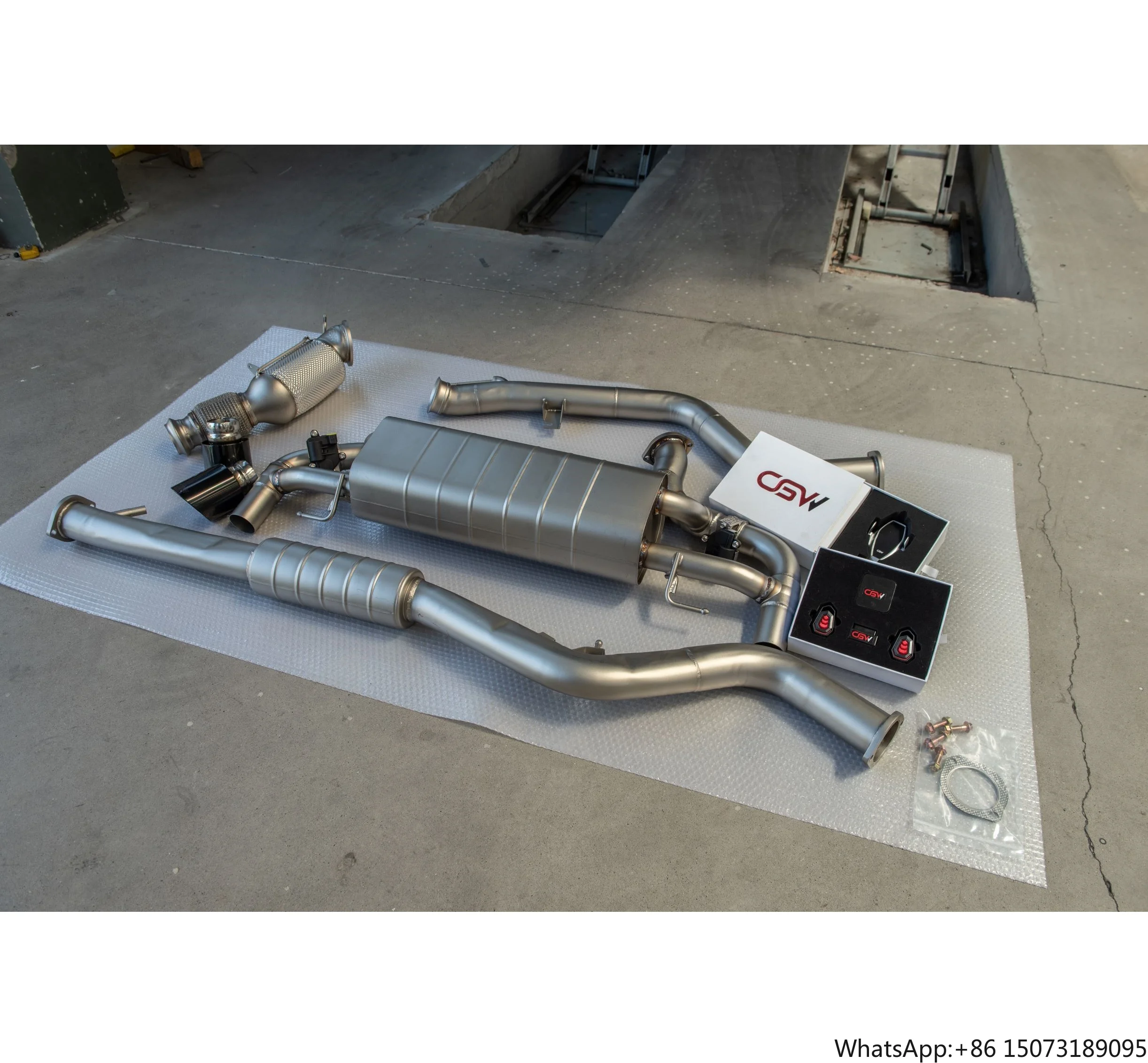 

Высокопроизводительные выхлопные трубы CGW последнего дизайна с двойными насадками для G22 425