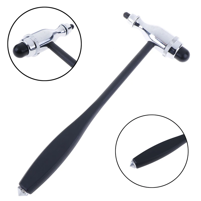 Multifunctional Neurological Buck Hammer Percussor Diagnostic Reflex Percussion Dual Head Percussion Hammer Medical Tool Kit