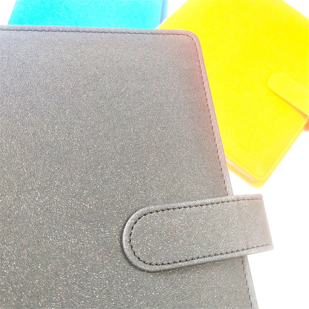 A5 Photocard Holder Photo Album Card Binder D Shape 3 Ring with Magnetic Button Collector Book 10x15 Cards Protectors Storage