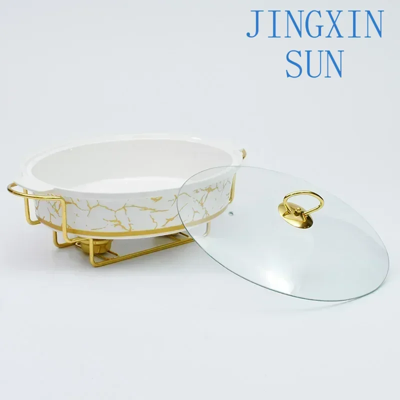 1pcs other hotel & restaurant supplies ceramics chafing dish luxury buffet food warmers