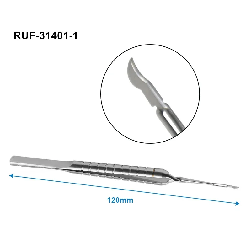 Two Type Choices Nucleus Crushing Tweezers Forceps Titanium/Stainless Steel Ophthalmic Eye Instrument