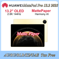 2025 Matte Paper Tablet HUAWEI MatePad Pro 13.2 Inch Wifi/LTE  OLED 2.8k 144Hz Harmony AI Rear camera 50M 10100mAh