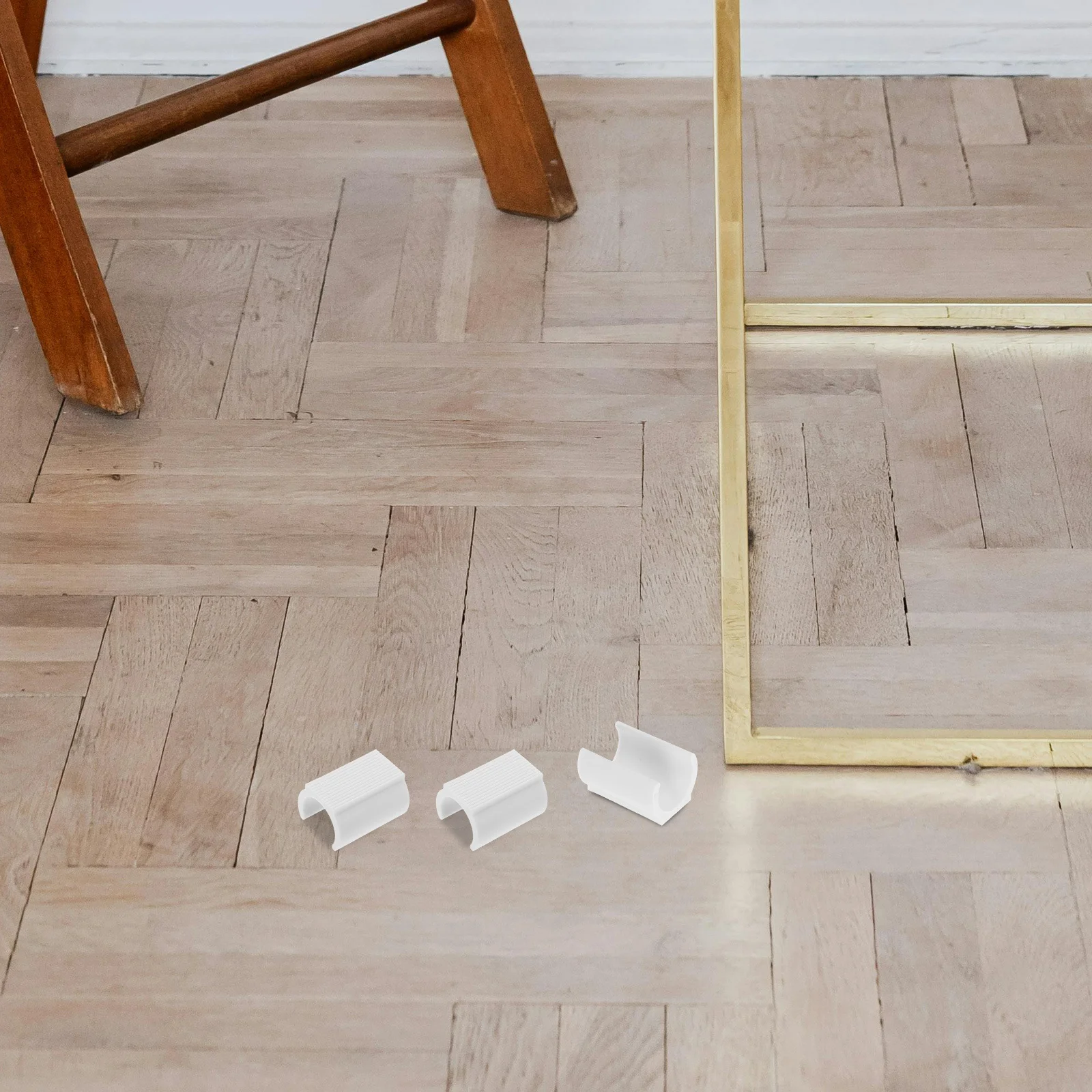 8 قطعة U على شكل كرسي الساق حافظات الأرضية المضادة للانزلاق الأثاث منصات بلاط الخشب الصلب البراز يغطي القدم ينزلق صامت