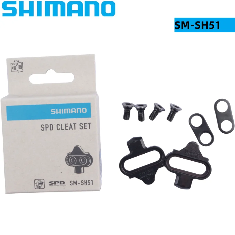 Shimano SPD SM SH51 SH 56  Pedal Cleats Plates Bike Float MTB Bicycle Cleats sh51 sh56 M520 M540 M8000 M8020 Original Shimano