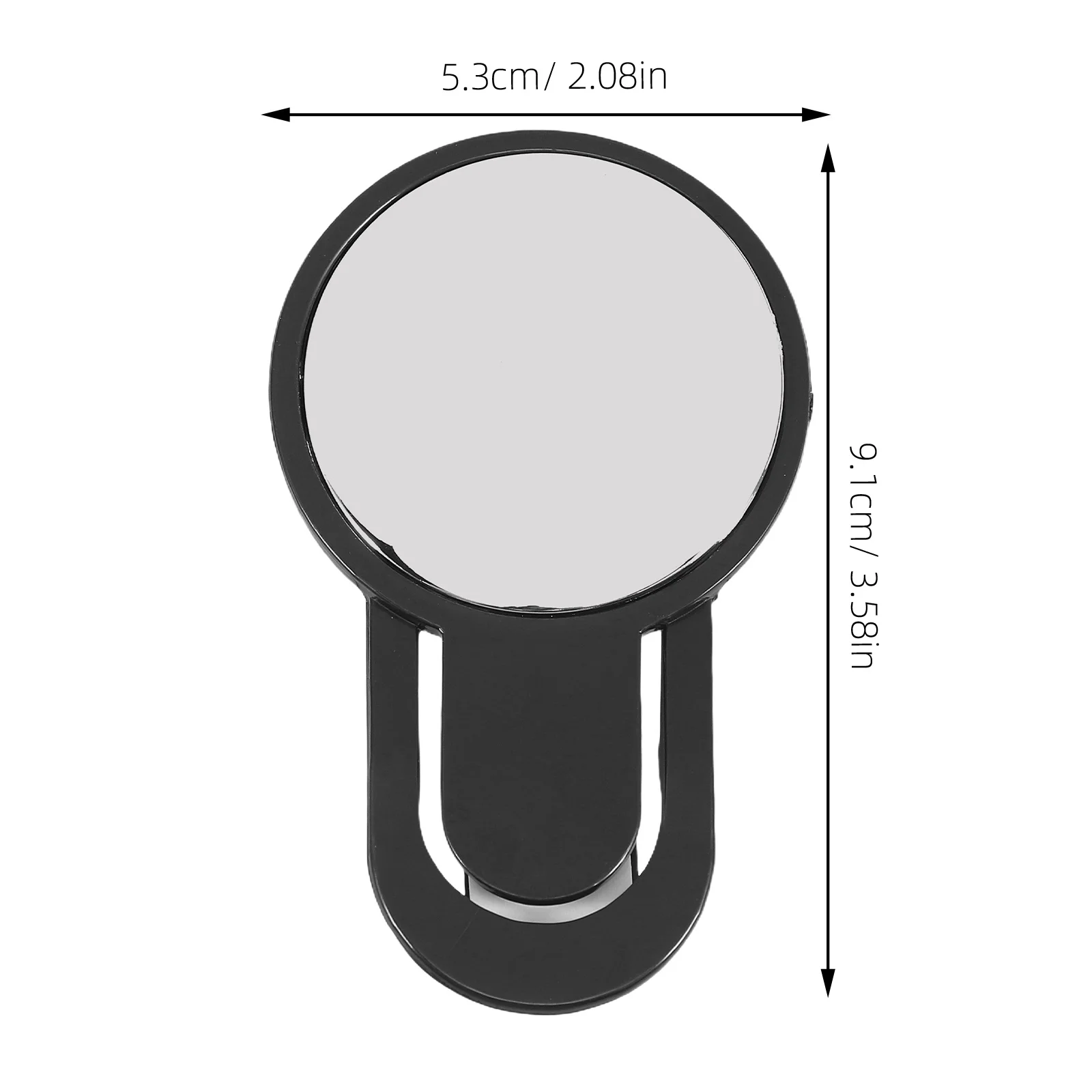 Computer Rearview Desk Security Mirror For Desk Rear-View Mirror Office Cubicle Blind Spot Monitoring Screen Surveillance
