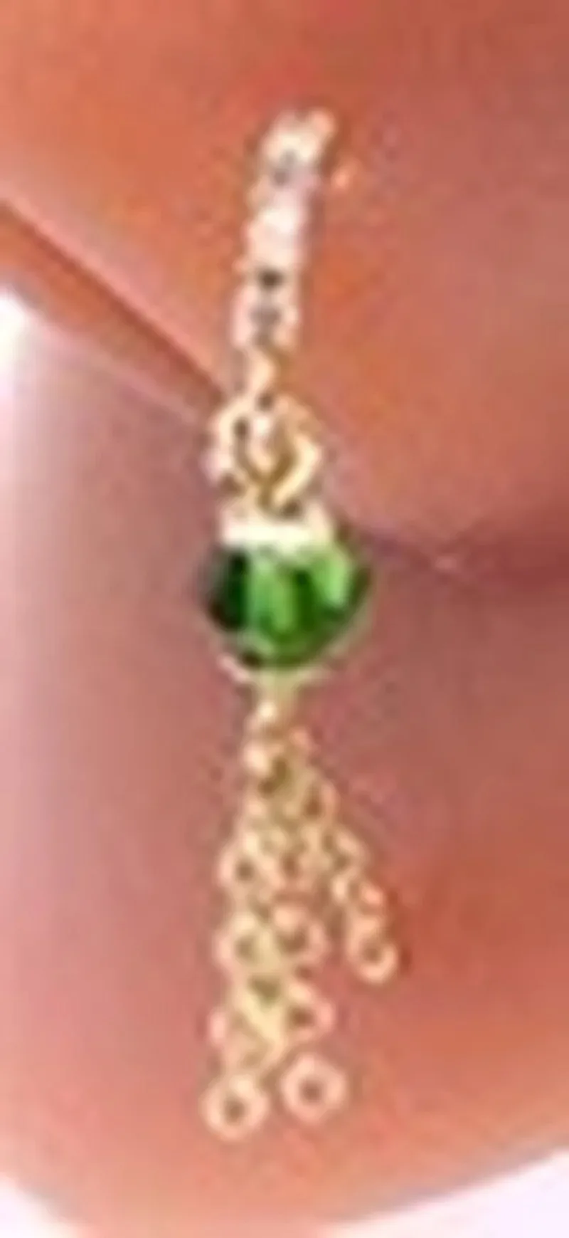 Gold Plated African Designer Nose ring with chain tassel nose clip Dangling Pendant Nose Ring for women piercing  jewelry