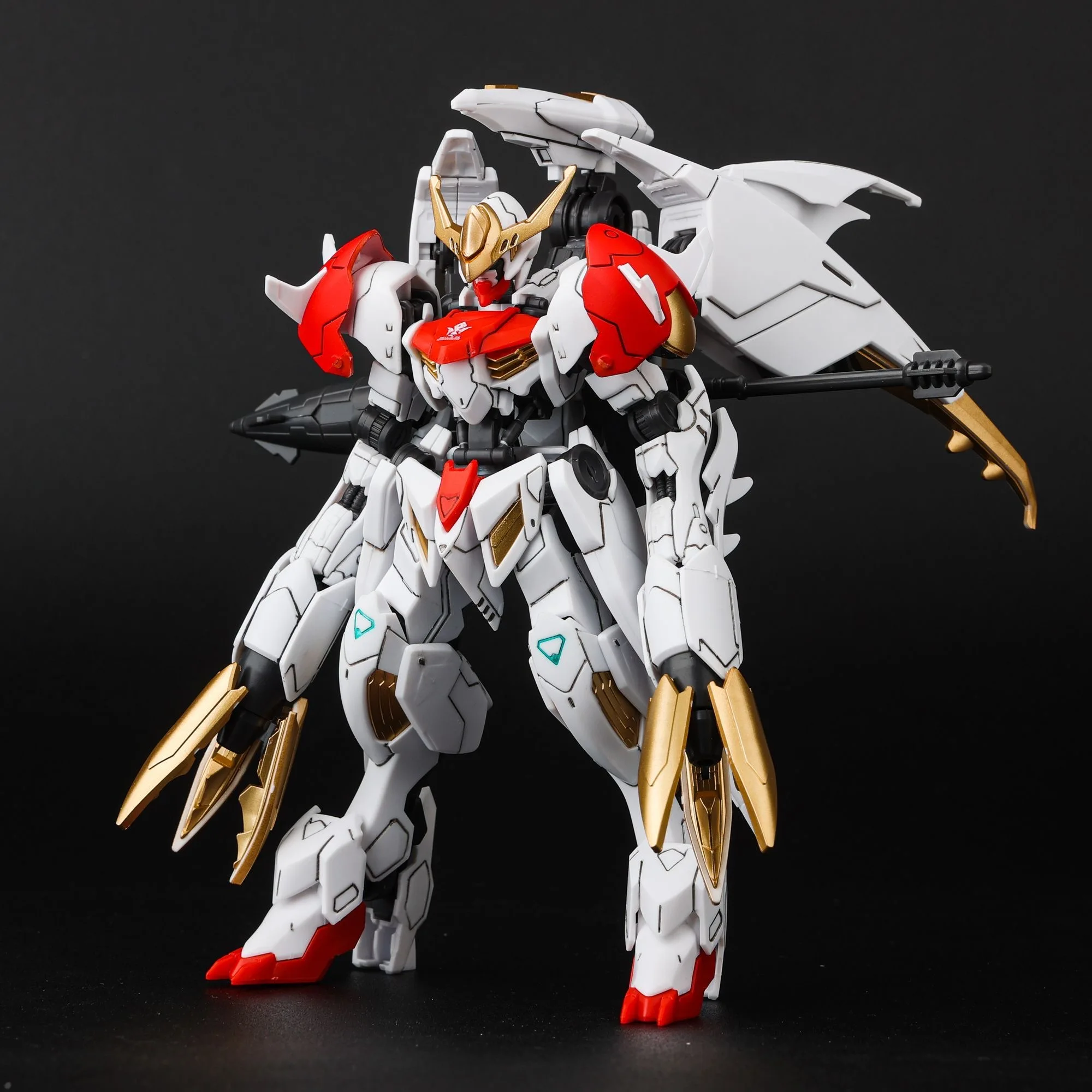 GAOKE Model Verbazingwekkende Barbatos Lupus HG 1/144 ASW-G-08A Model Assemblage Kit Action Figure Robot Kids Geschenken