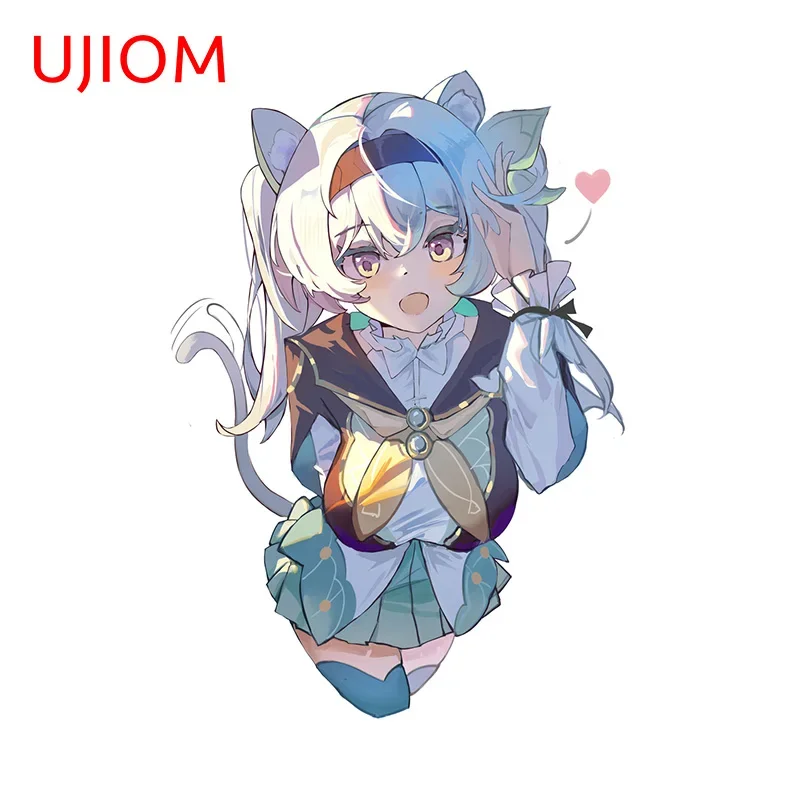 UJIOM 13cm X 9.2cm Honkai Star Rail Firefly Anime Wall Stickers Cartoon Kitchen Cupboard Decal Creativite Decor Home Wallpapers