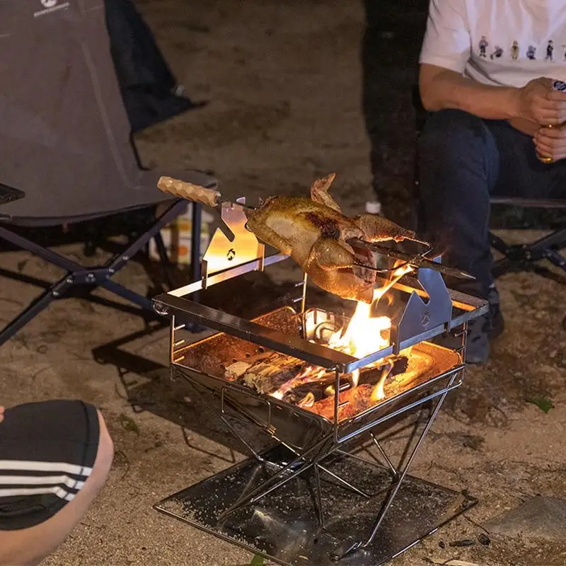 

Подставка для барбекю и курицы, уличная кухонная утварь из нержавеющей стали для гриля, гриля, реечное устройство для приготовления пищи, для кухни, сервировки барбекю