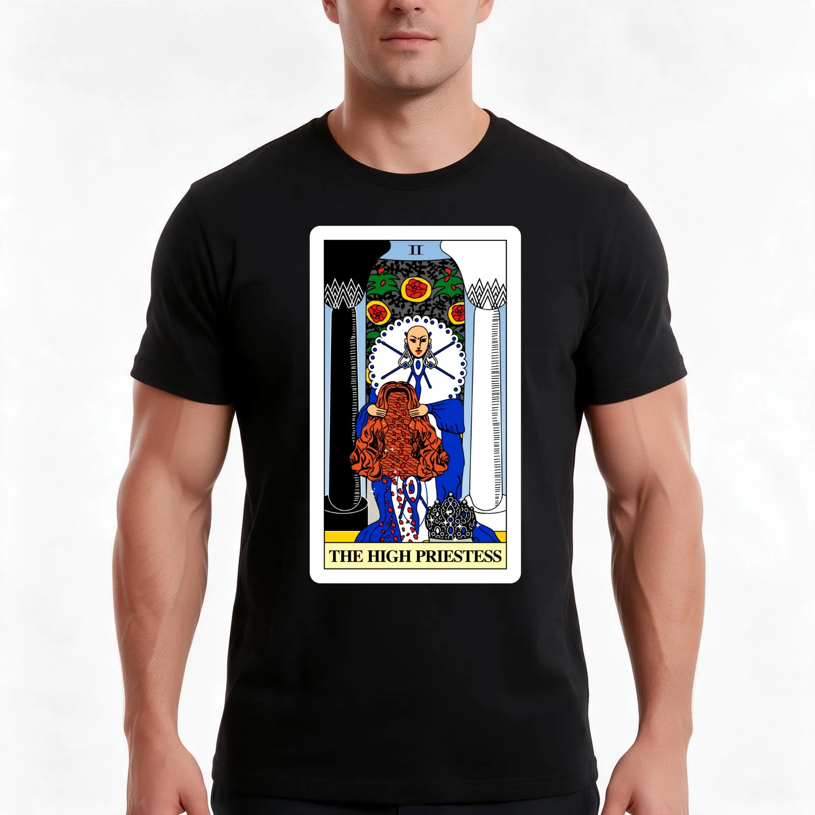 Sasha - The High Priestess Men T Shirt t shirts for man cotton soft