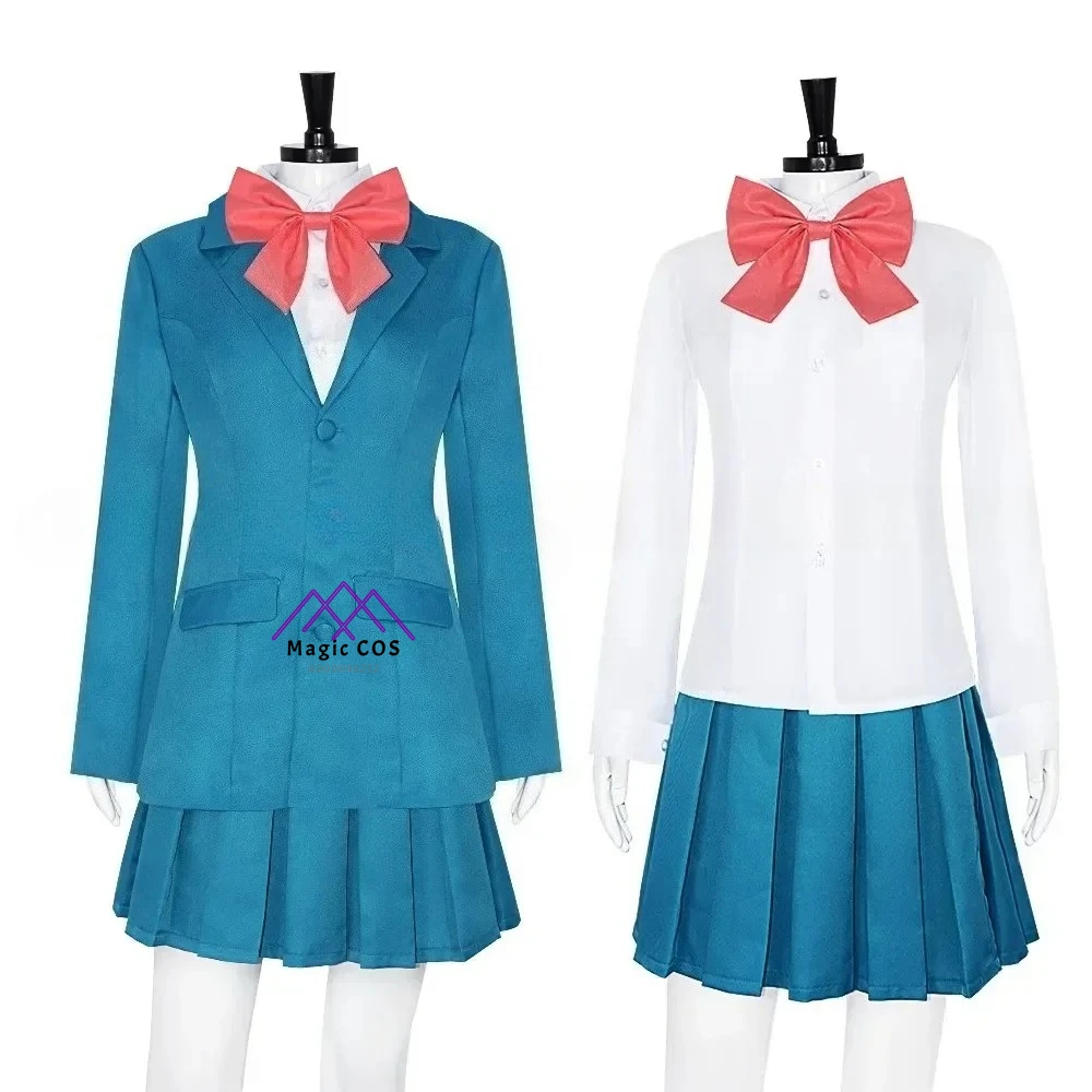 Sawako Kuronuma Cosplay Costume Anime Kimi ni Todoke Roleplay Wig Blue JK School Uniform Skirt Shirt Halloween Party Girls Suit - Image 5