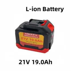 21V 19000mAh new lithium-ion rechargeable battery, can be used to replace power tool batteries