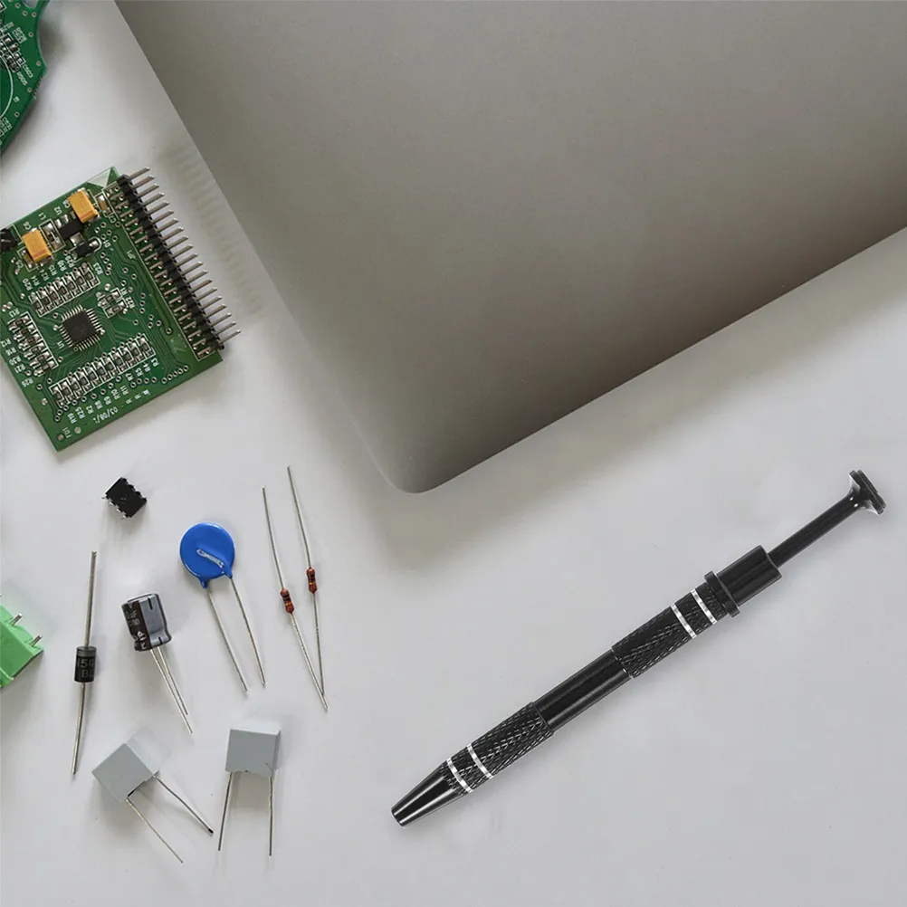2Pcs Screw Picker Tool Industrial Tweezers 4-Claw Spring Assisted Electronic Component Grabber Ic Chip Remover
