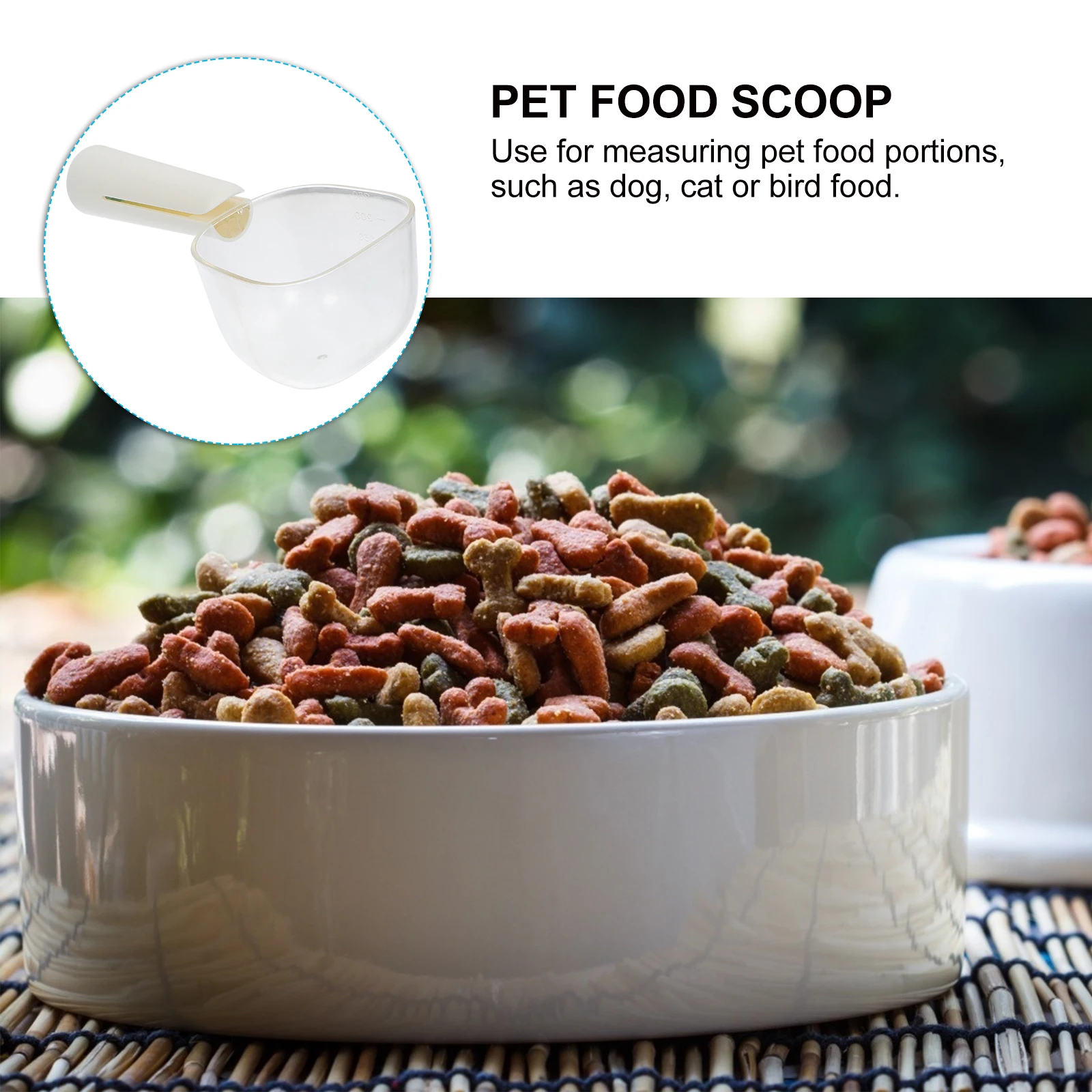 

Measuring Grain Spoon Dog Food Scoop Scoops Scooper Feed Cat Multipurpose Small